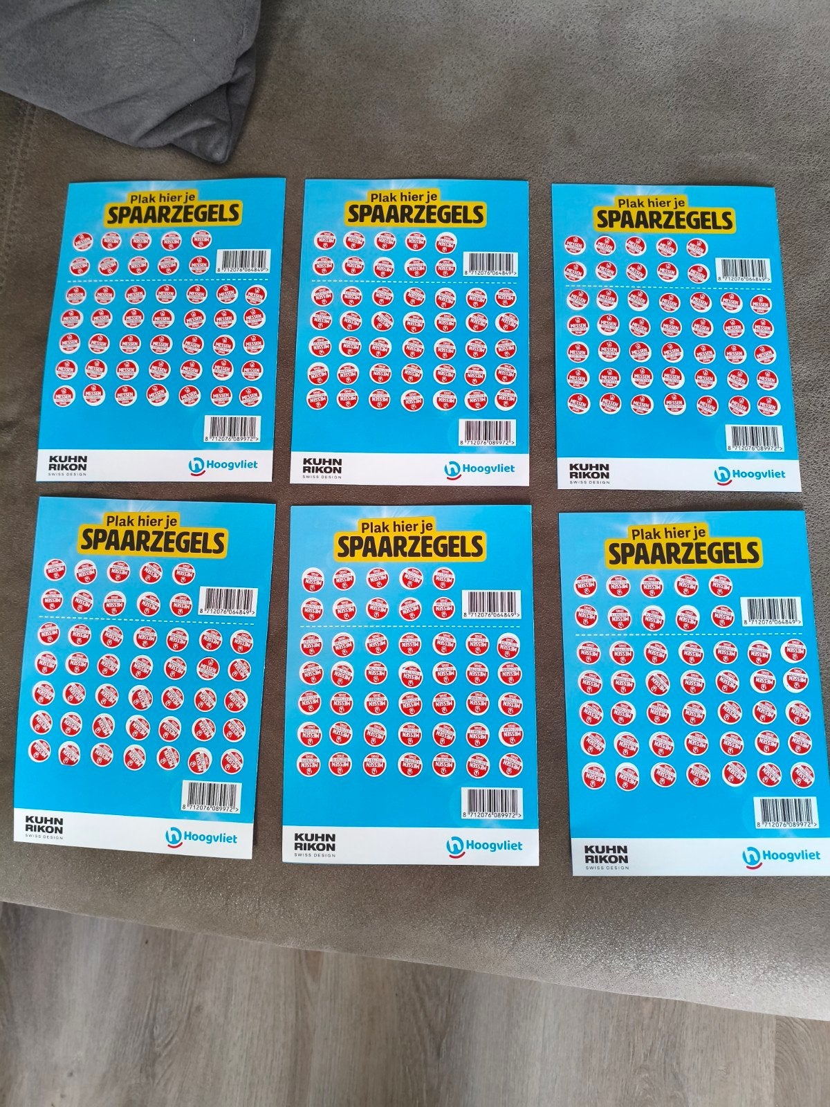 Hoogvliet Kuhn Rikon spaarkaarten - Volle spaarkaarten, Ophalen of Verzenden, Winkel, Super of Benzinepomp, Volle spaarkaart
