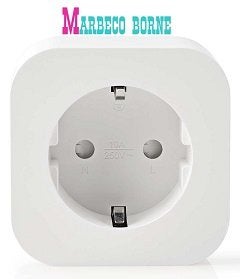 SmartLife Wi-Fi Smart Plug Stopcontact, Schuko 10A