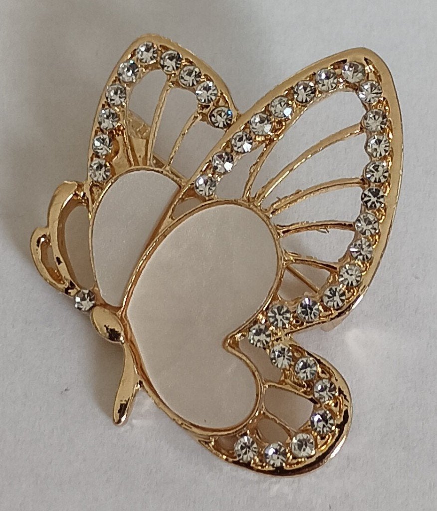 Vlinder broche, Overige materialen, 4 tot 7 cm, Overige kleuren, Nieuw