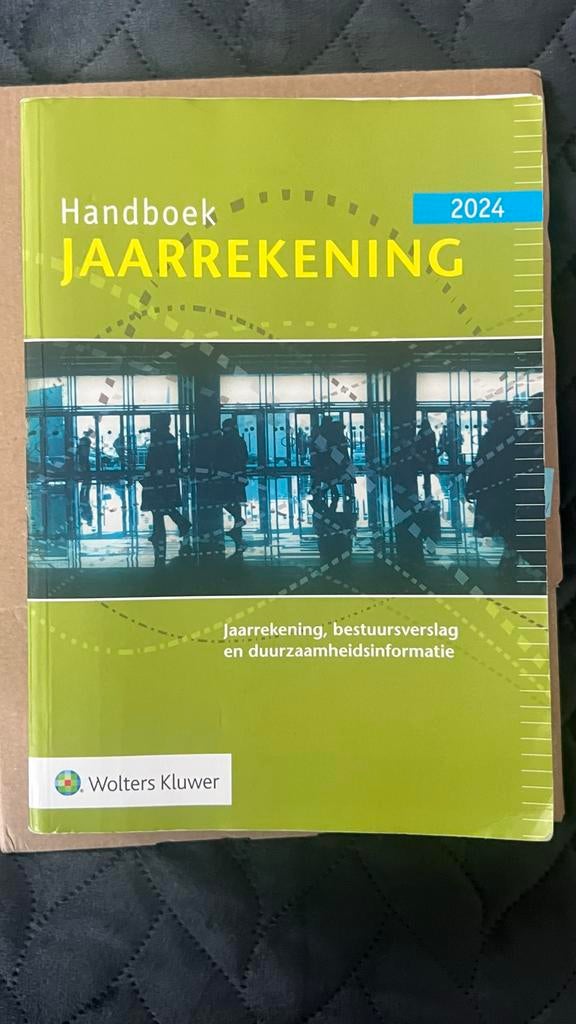 Handboek Jaarrekening 2024 - Wolters Kluwer, Ophalen of Verzenden, Gamma, Zo goed als nieuw, HBO