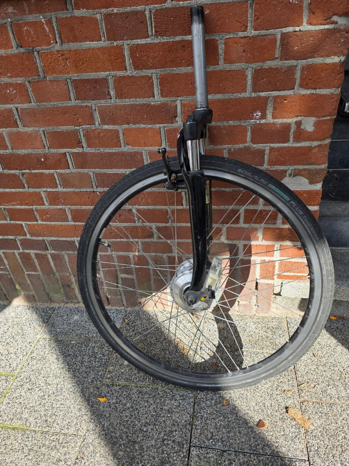 Voorwiel sparta motor met voorvork, Ophalen, Motor