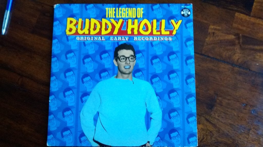 2 LP - The legend of Buddy Holly, Ophalen of Verzenden, Zo goed als nieuw, 12 inch, Rock-'n-roll