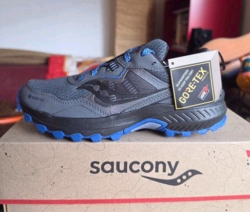 Saucony Nieuw GoreTex Waterdicht Trailrunning schoenen mt 39, Verzenden, Nieuw, Wandelschoenen, Grijs
