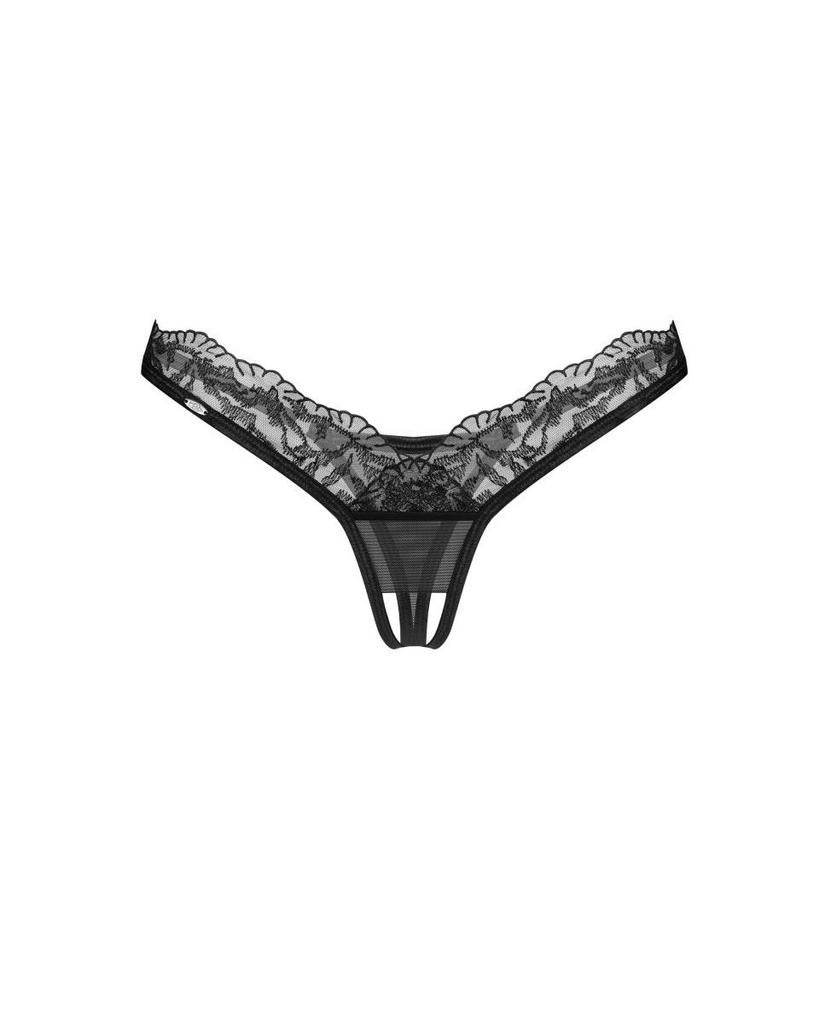 Obsessive - Arrowel String Met Open Kruisje, Kleding | Dames, Obsessive, Ophalen of Verzenden, Zwart, String