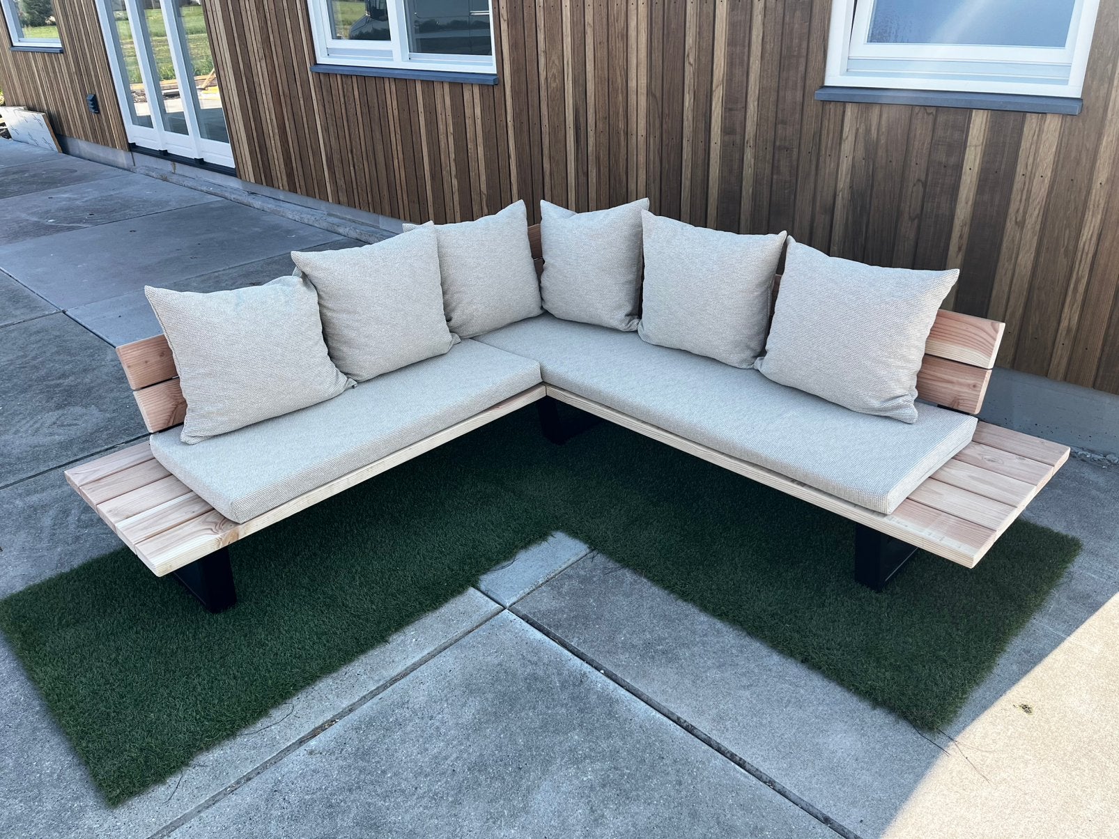 NIEUW! Douglas Loungeset Lounge Hoekbank Stalen onderstel, Nieuw, Ophalen of Verzenden, Loungeset, Bank