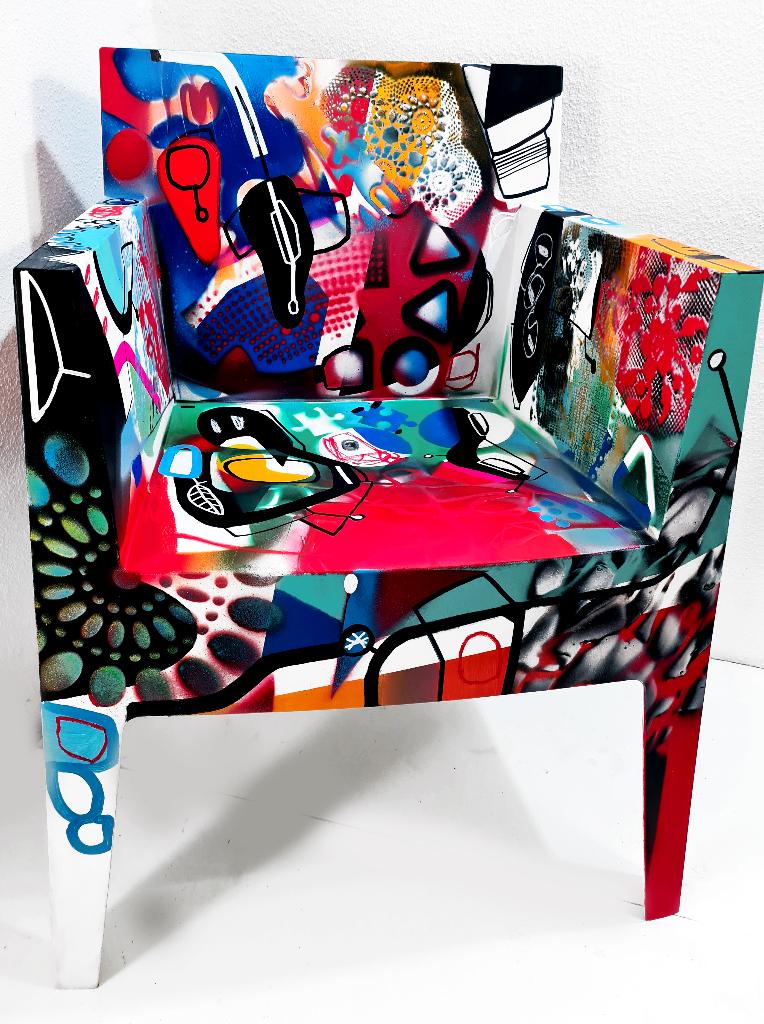 Driade - Philippe Starck -Fauteuil - Art object by Jack Soro, Antiek en Kunst, Kunst | Designobjecten, Ophalen of Verzenden