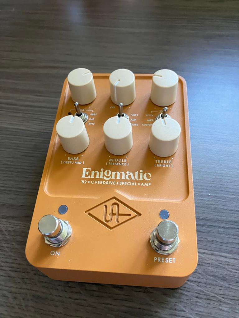 UAFX Enigmatic ‘82 pedaal, Muziek en Instrumenten, Effecten, Ophalen of Verzenden, Zo goed als nieuw, Overige typen