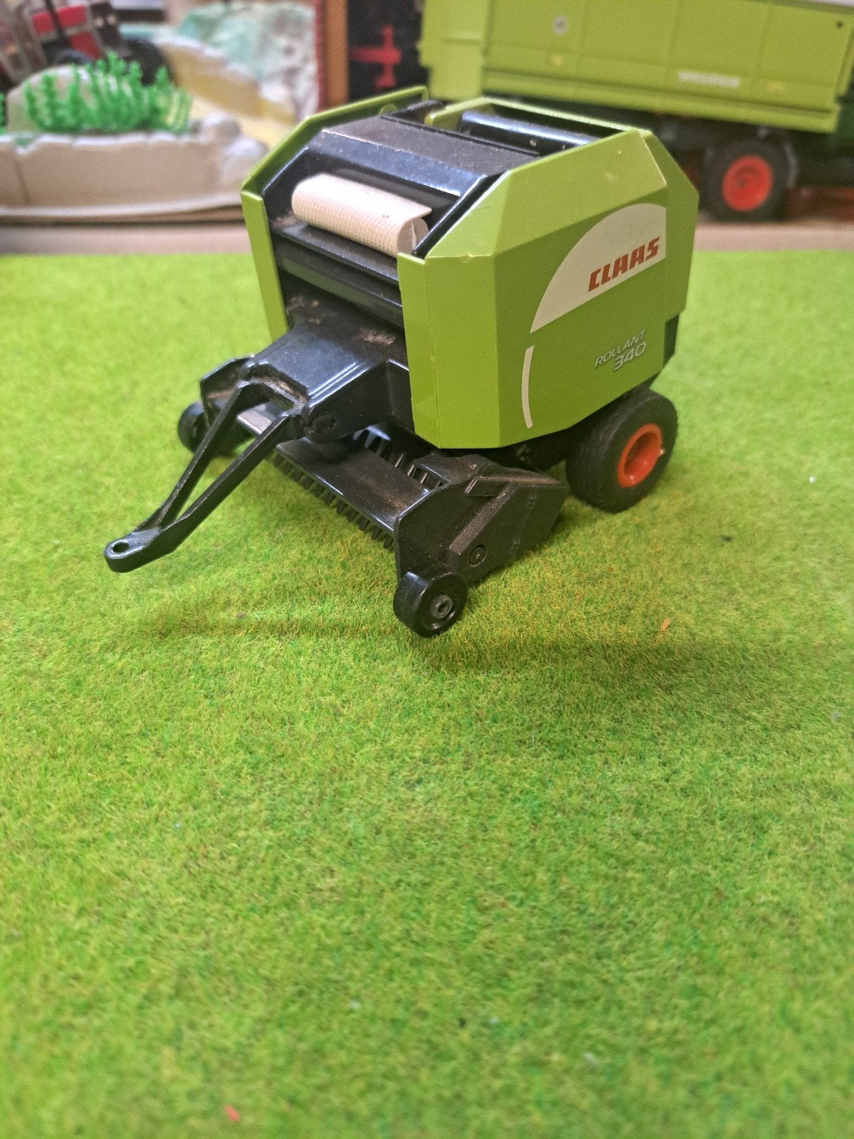 Claas Rollant 340 rondebalen pers van Siku met nr. 2268, Ophalen of Verzenden, Zo goed als nieuw, Tractor of Landbouw, SIKU