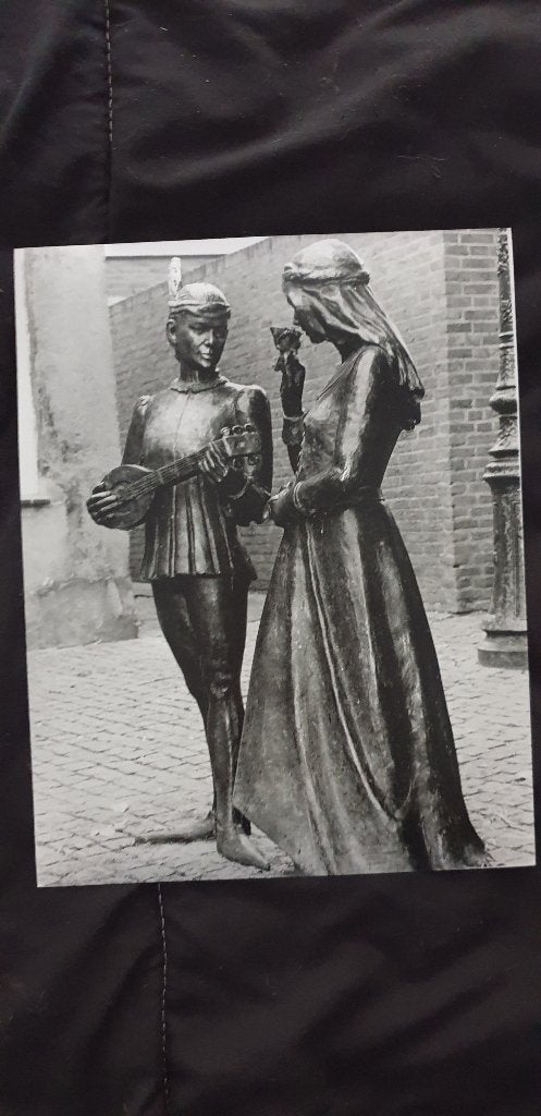 0684 foto 24x30.5 Dieske en minnepaar den bosch ., Verzenden