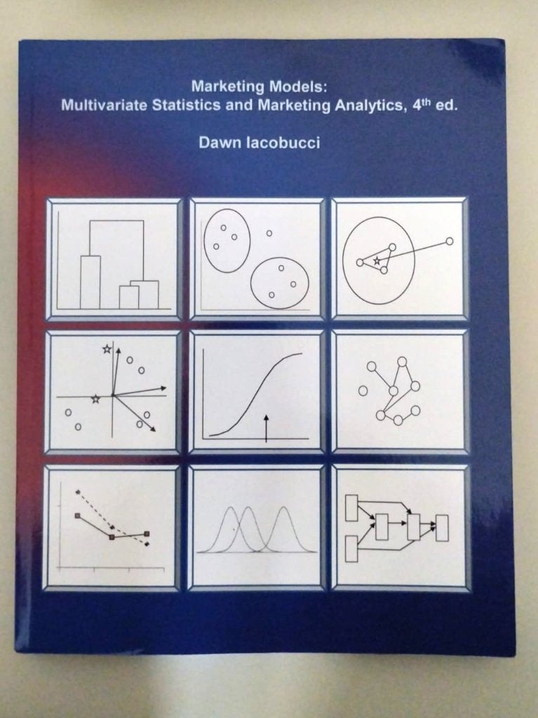 Marketing Models: Multivariate Statistics ..., 4th ed., Ophalen of Verzenden, Dawn Iacobucci, Alpha, WO