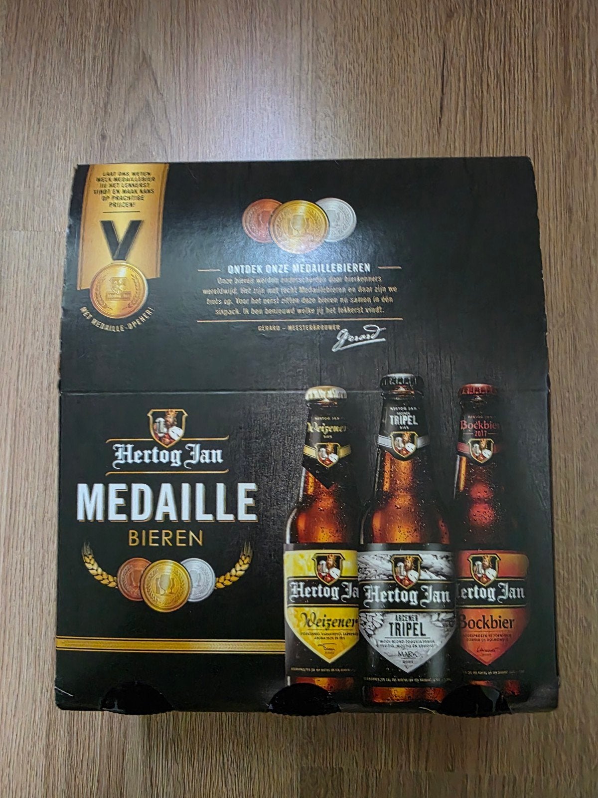 Hertog jan medaille bieren 2017, Ophalen of Verzenden, Nieuw, Flesje(s), Hertog Jan