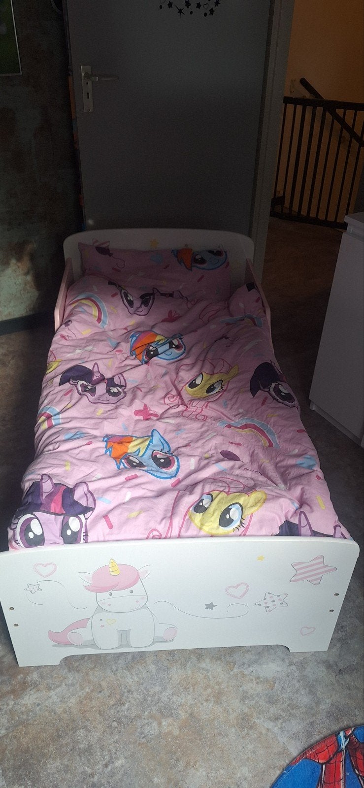 peuter bed te koop, Kinderen en Baby's, Kinderkamer | Bedden, Ophalen, 140 tot 160 cm, 70 tot 85 cm