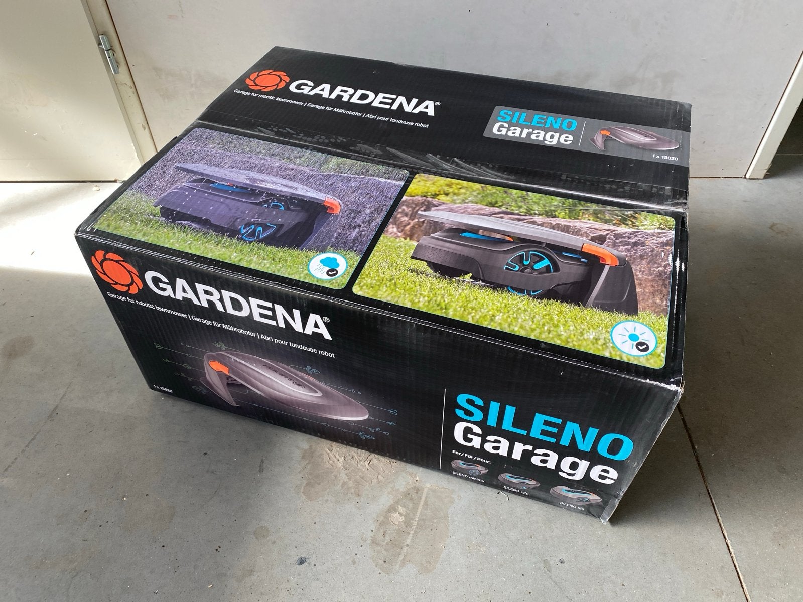 Gardena Sileno garage - Nieuw in doos, Tuin en Terras, Grasmaaiers, Ophalen of Verzenden, Nieuw
