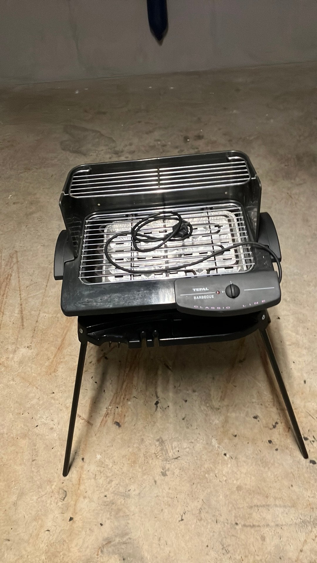 Tefal elektrische barbecue, Ophalen, Gebruikt