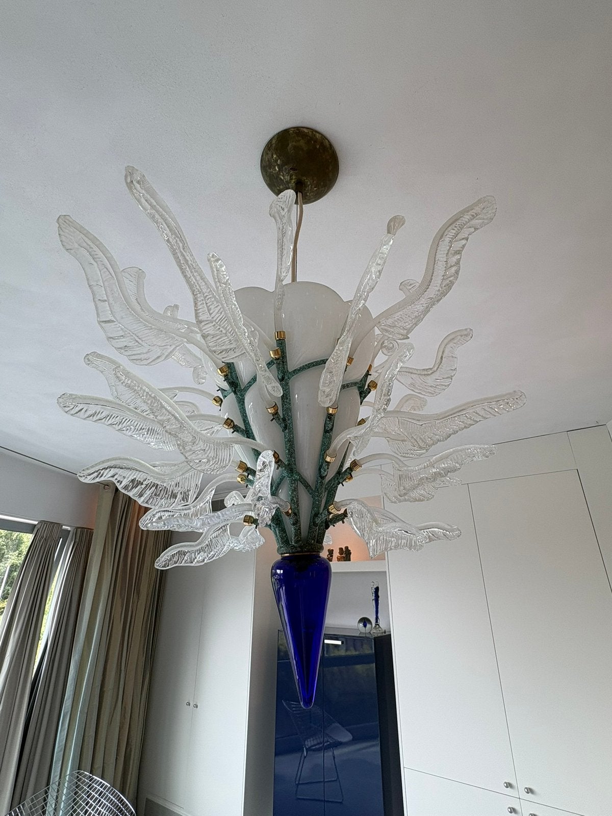 Borek Sipek “Hypnos” - Kroonluchter, Huis en Inrichting, Ophalen, Zo goed als nieuw, Glas