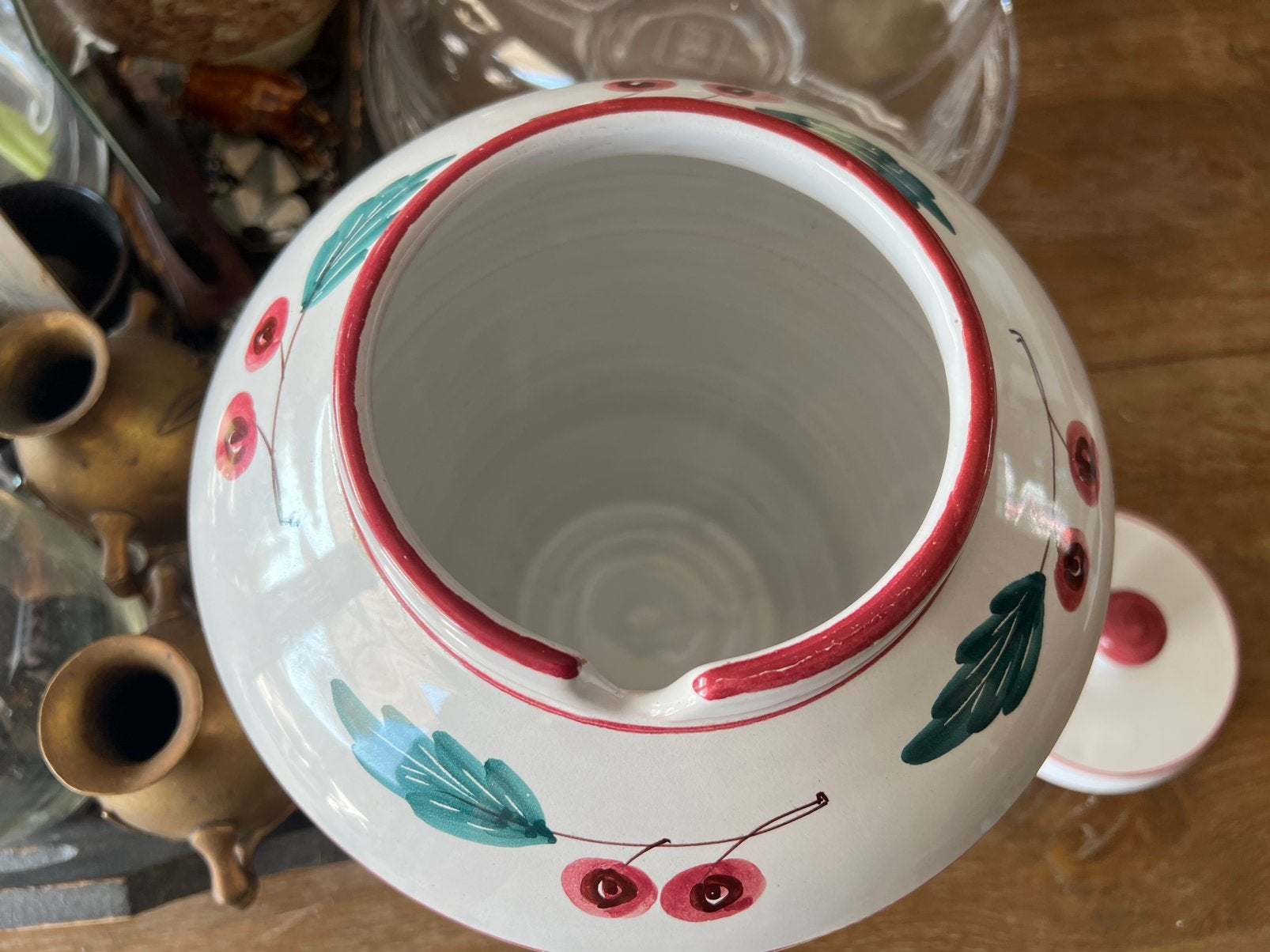 MOOIE VINTAGE AMARENA KERSEN POT, Ophalen