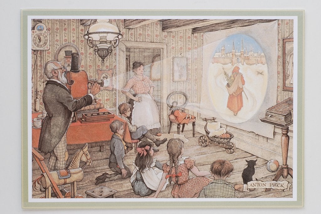 Toverlantaarn - Anton Pieck, Verzamelen, Verzenden, 1980 tot heden, Zo goed als nieuw, Prent