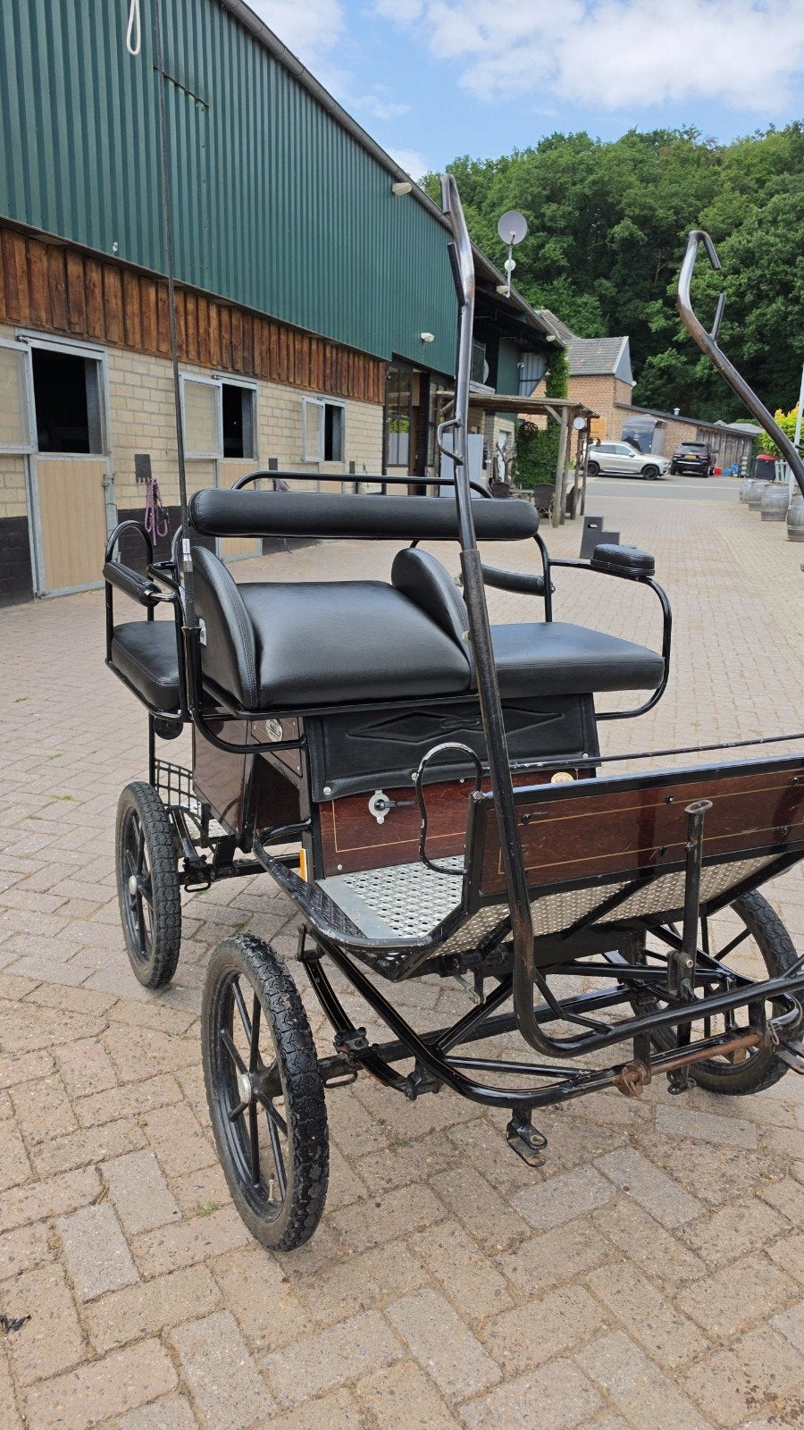 Leuke pony wagen, Dieren en Toebehoren, Rijtuigen en Koetsen, Gebruikt
