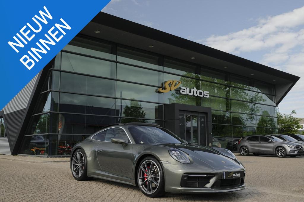 Porsche 911 3.0 Carrera S 450pk Panoramadak NLauto Sport des, Auto's, Porsche, Automaat, Gebruikt, 4 stoelen, Alcantara