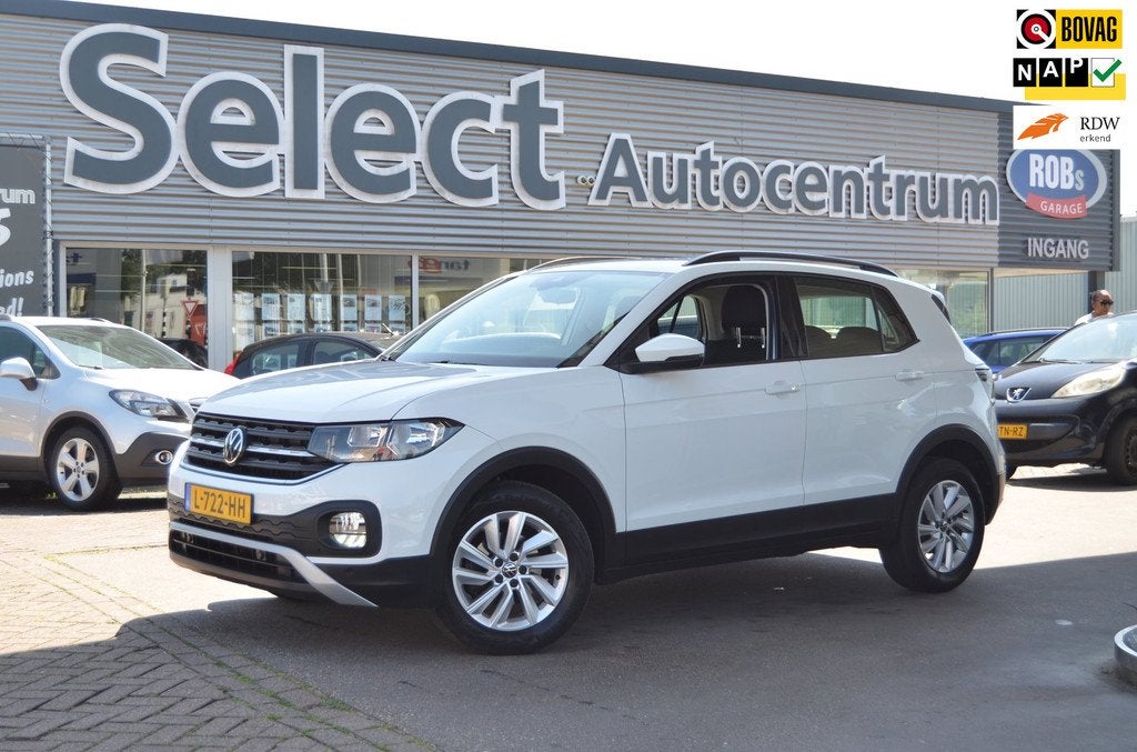 Volkswagen T-Cross 1.0 TSI Life|NAVI|ADAPT.CRUISE|NAP|16"VEL, Auto's, T-Cross, Gebruikt, Euro 6, 95 pk