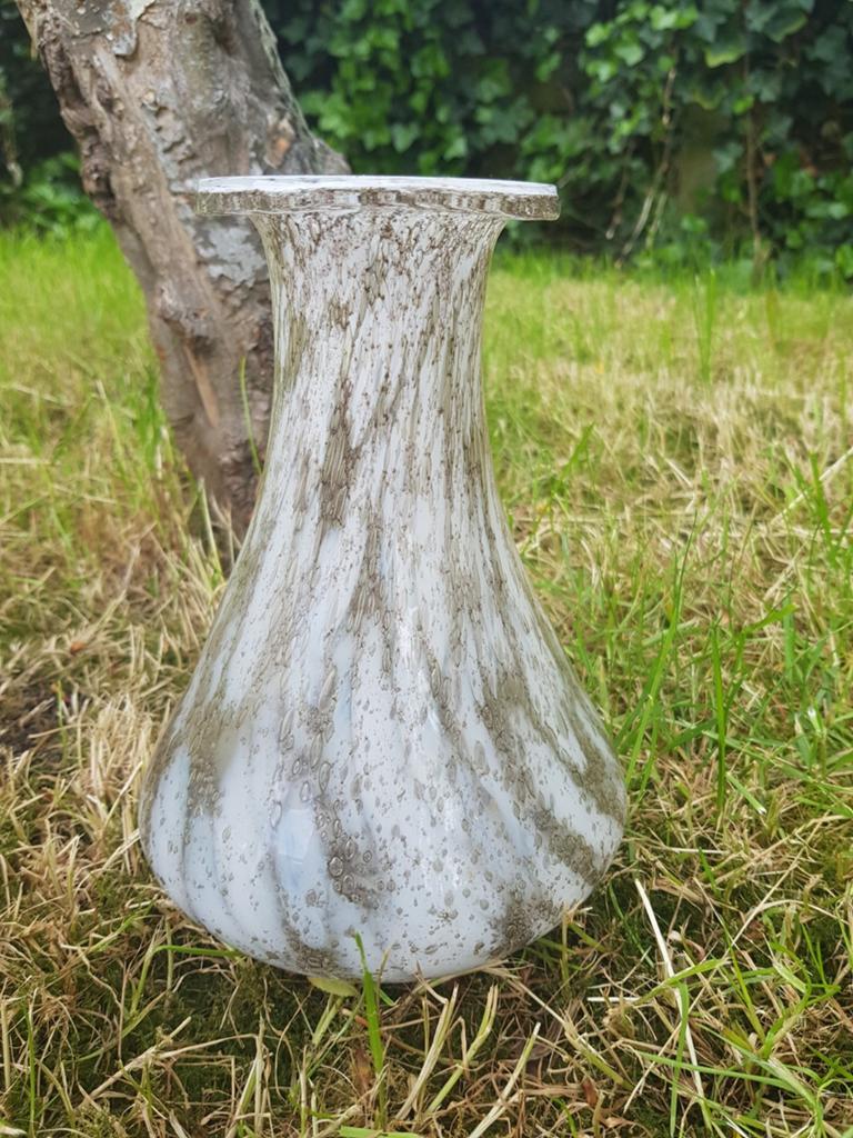 Oude Murano vaas - 22 cm - Goede staat, Ophalen of Verzenden