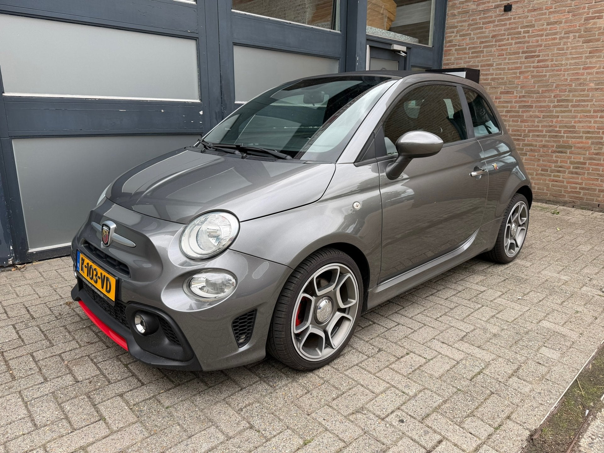 Fiat 500 C 1.4 T-Jet Abarth Elaborabile, Auto's, Voorwielaandrijving, Gebruikt, 4 cilinders, Cabriolet