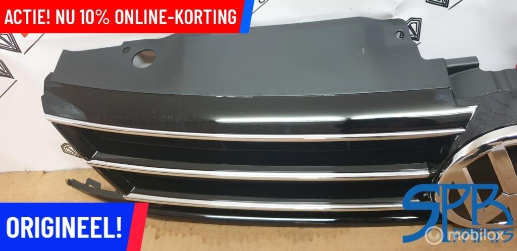 JETTA 5C GRILL Grille origineel NIEUW chroom LOGO 5C6853655K, Nieuw, Ophalen of Verzenden