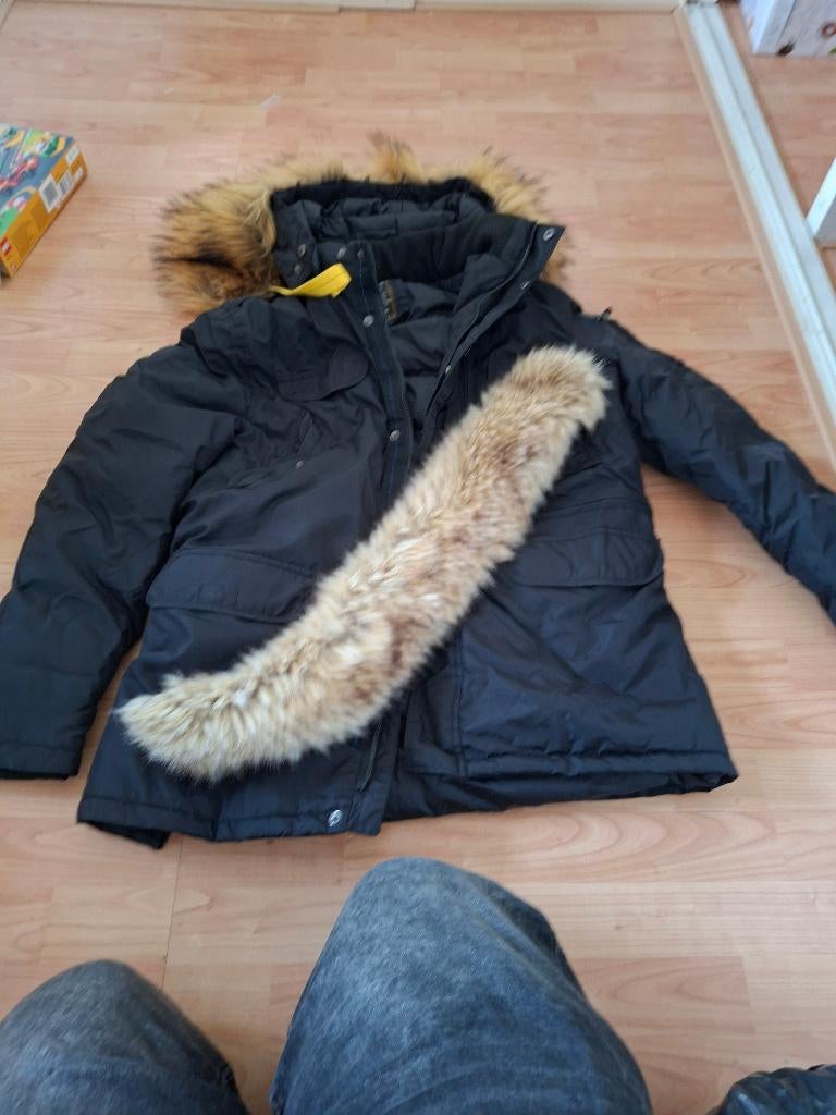 Jas, Ophalen, Zo goed als nieuw, Overige maten, Zwart