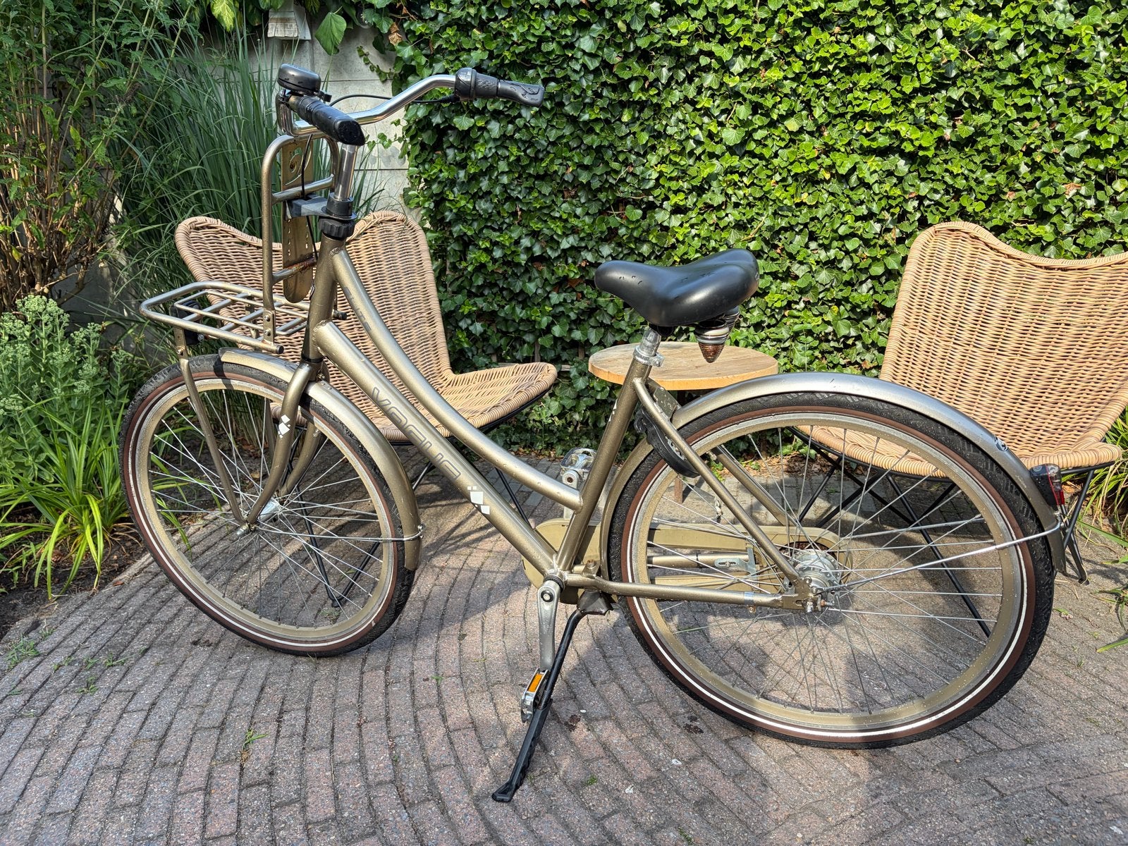 Vogue dames transportfiets met 7 versnellingen, Gebruikt, Versnellingen, 50 tot 53 cm, Trommelrem