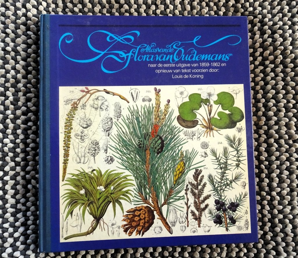 Atlas van de Flora van Oudemans, Boeken, Verzenden, Gelezen, Bloemen, Planten en Bomen