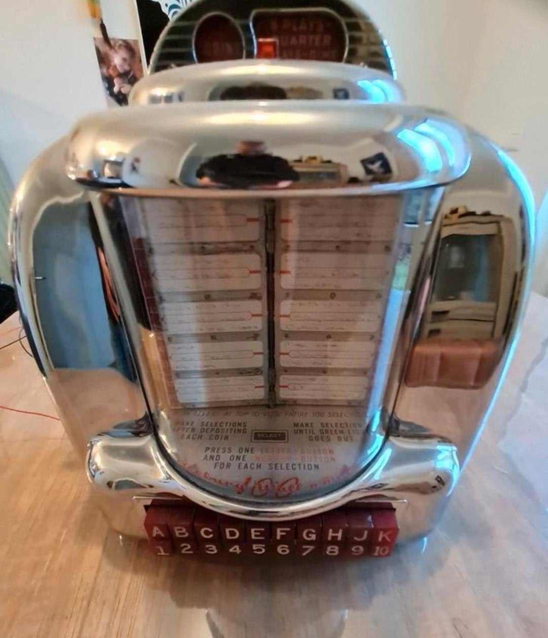 seeburg wallbox gereviseerd, Verzamelen, Ophalen of Verzenden