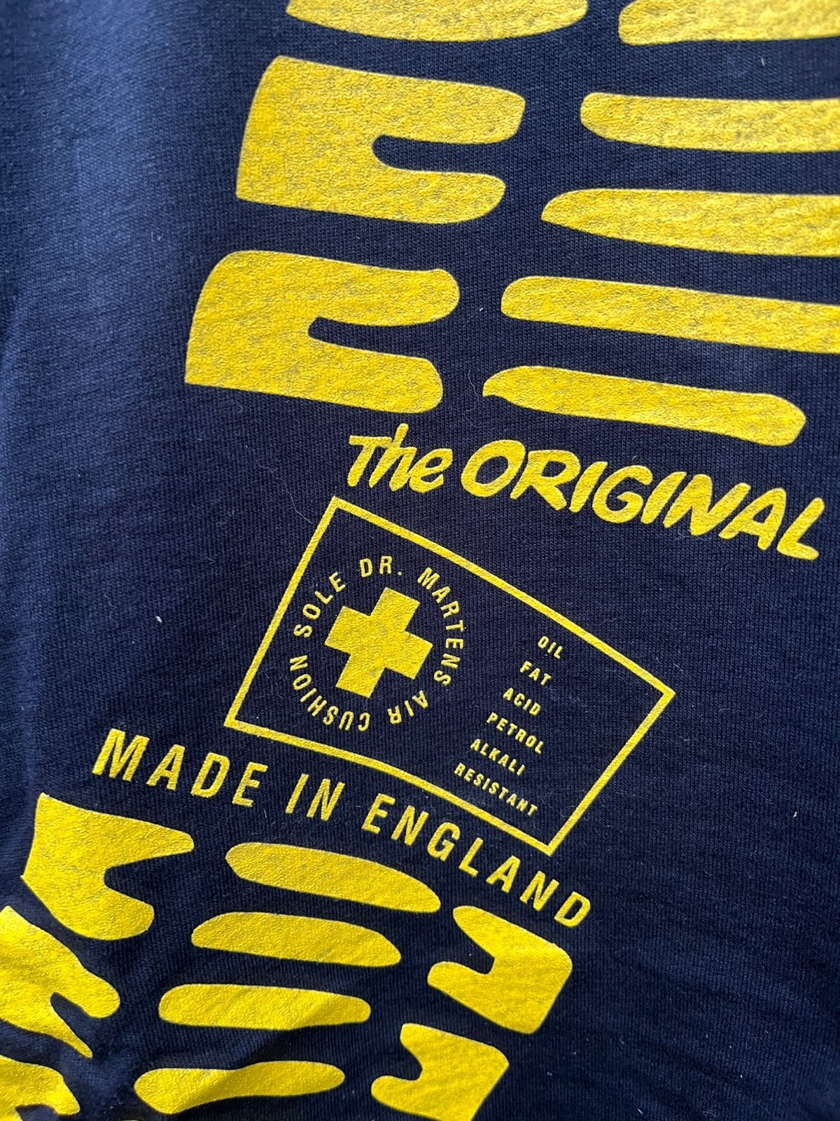 Dr. Martens 90’s vintage tshirt maat M, Dr. Martens, Docs, Maat 48/50 (M), Zwart