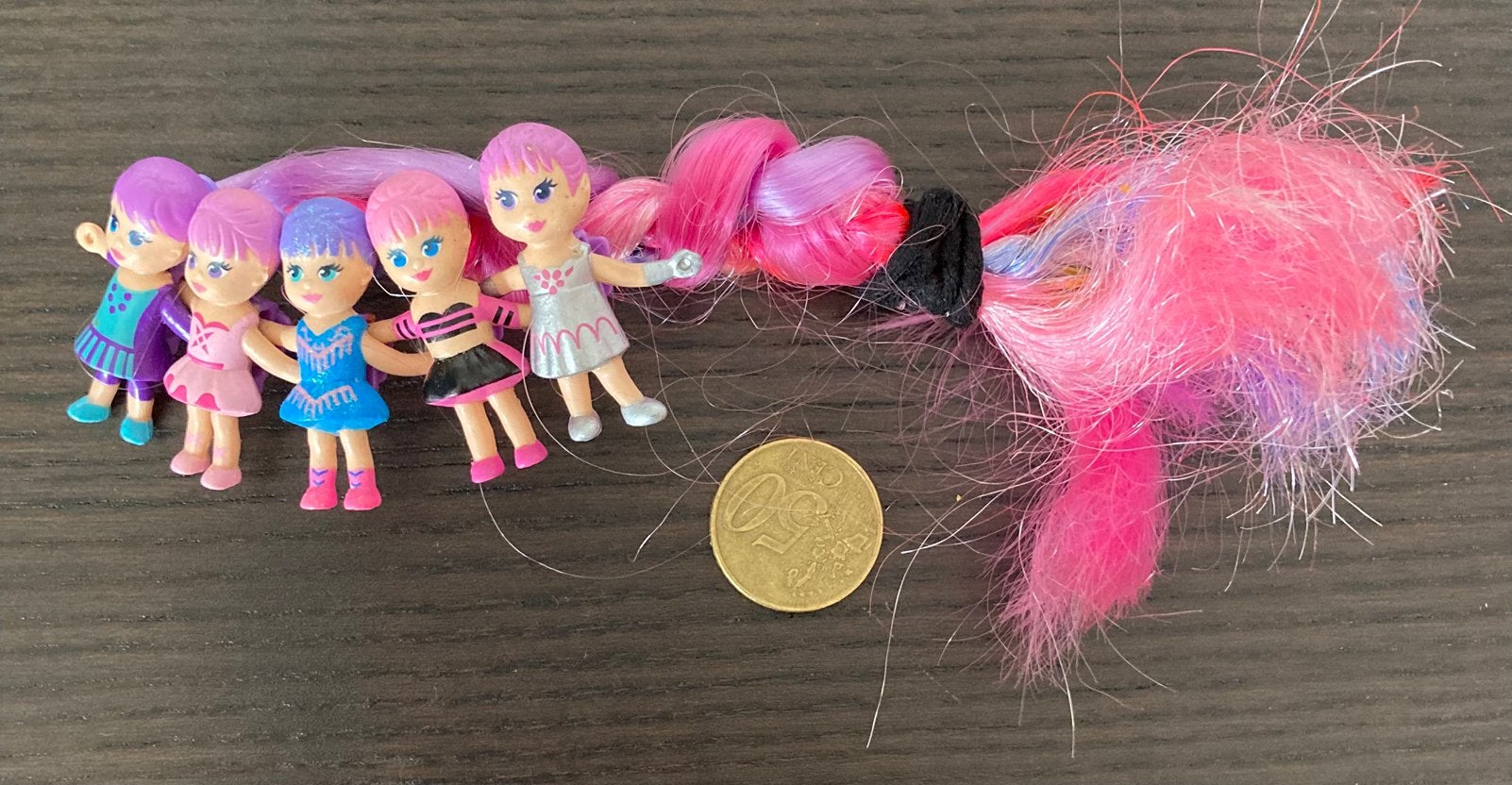 Vintage 1994 Tyco Fabulous Hairfriends (5x), Ophalen of Verzenden, Gebruikt