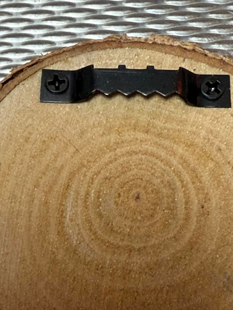 Berkenhout Schijf met Laser Gravering vogel, Hout, Nieuw, Ophalen of Verzenden, Landelijk