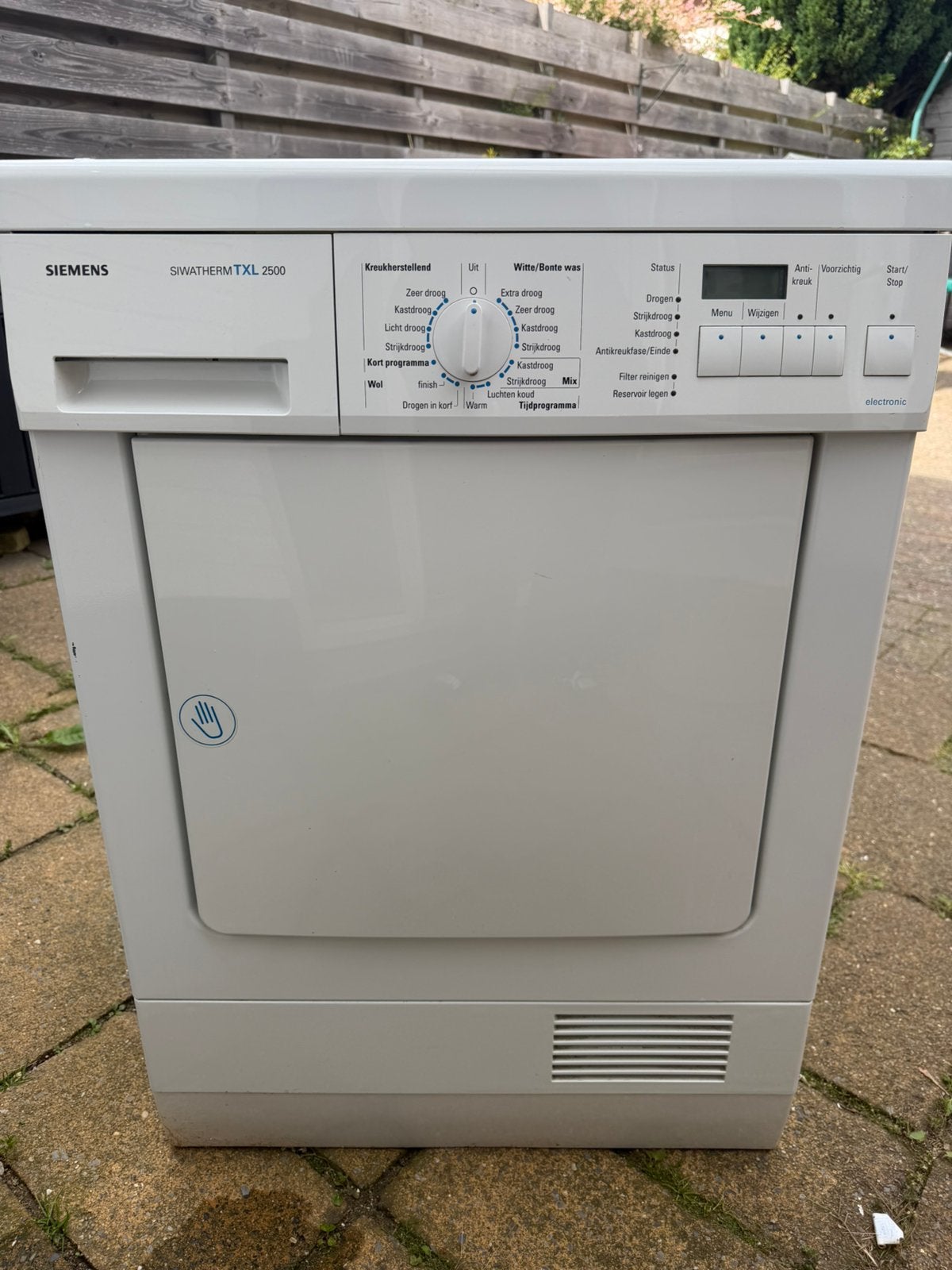 Siemens wasdroger SIWATHERM TXL 2500, 6 tot 8 kg, Ophalen of Verzenden, Zo goed als nieuw, Condens