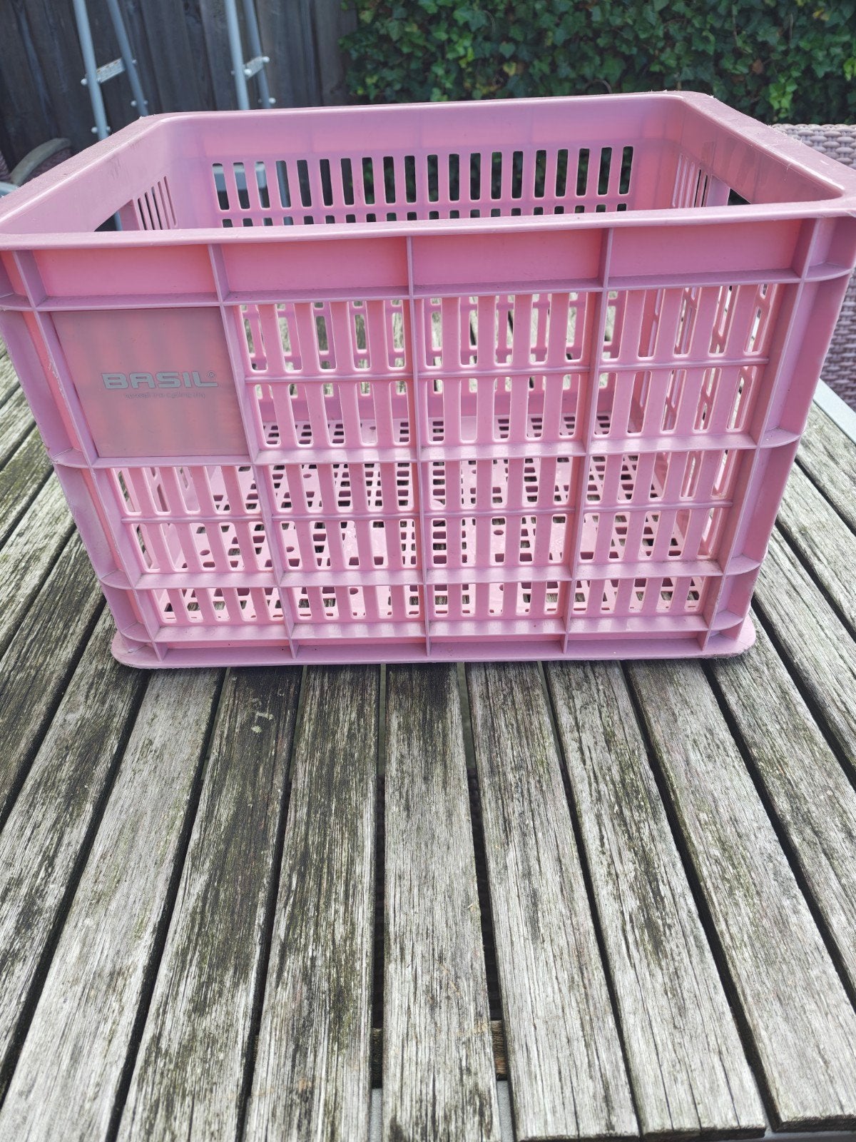 Roze Basil fietsmand/krat, Ophalen, Gebruikt, Minder dan 20 kg, Overige typen