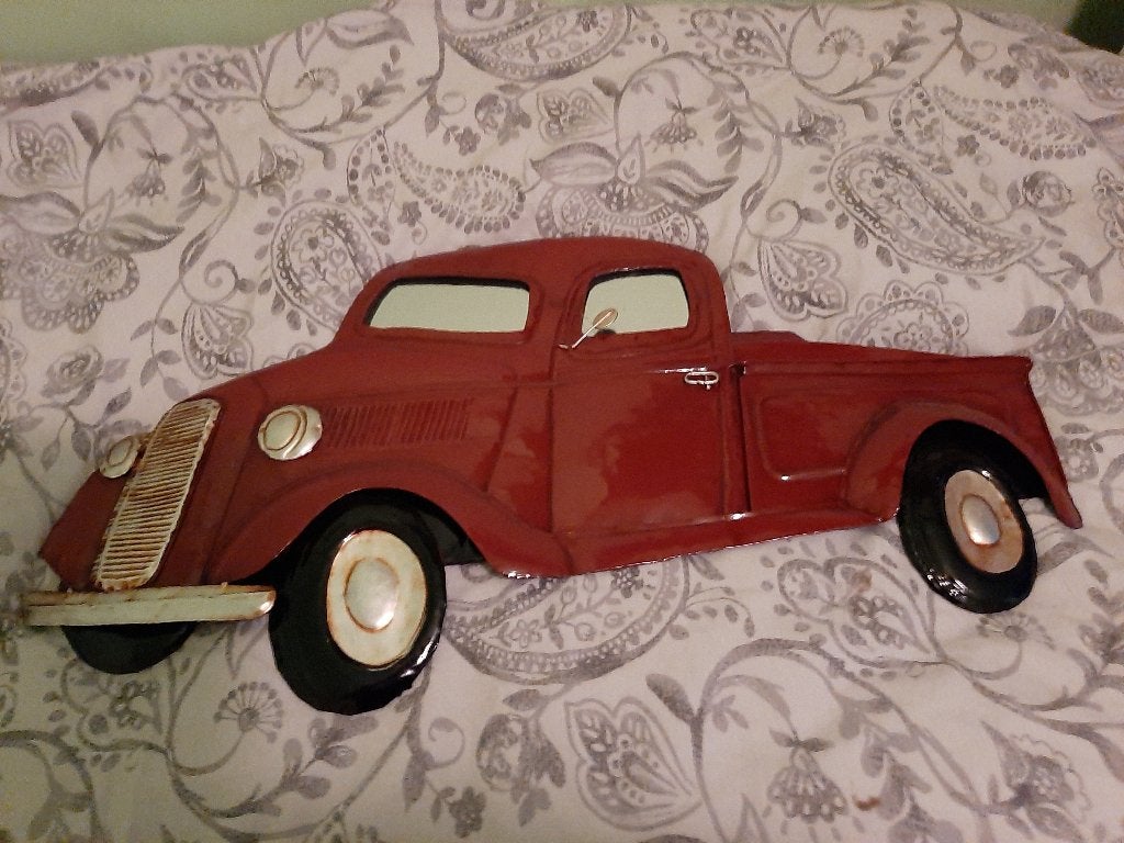 Auto voor aan de muur, Antiek en Kunst, Ophalen