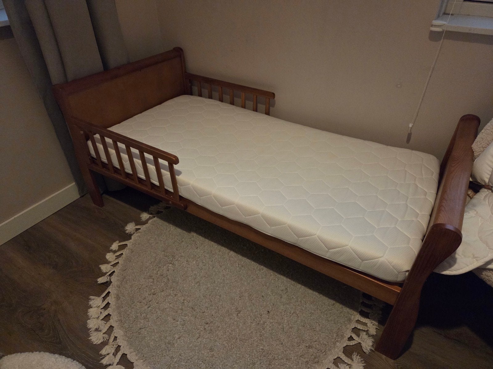 Woodies peuterbed 70x140 cm met matras, Ophalen, 140 tot 160 cm, 70 tot 85 cm, Matras