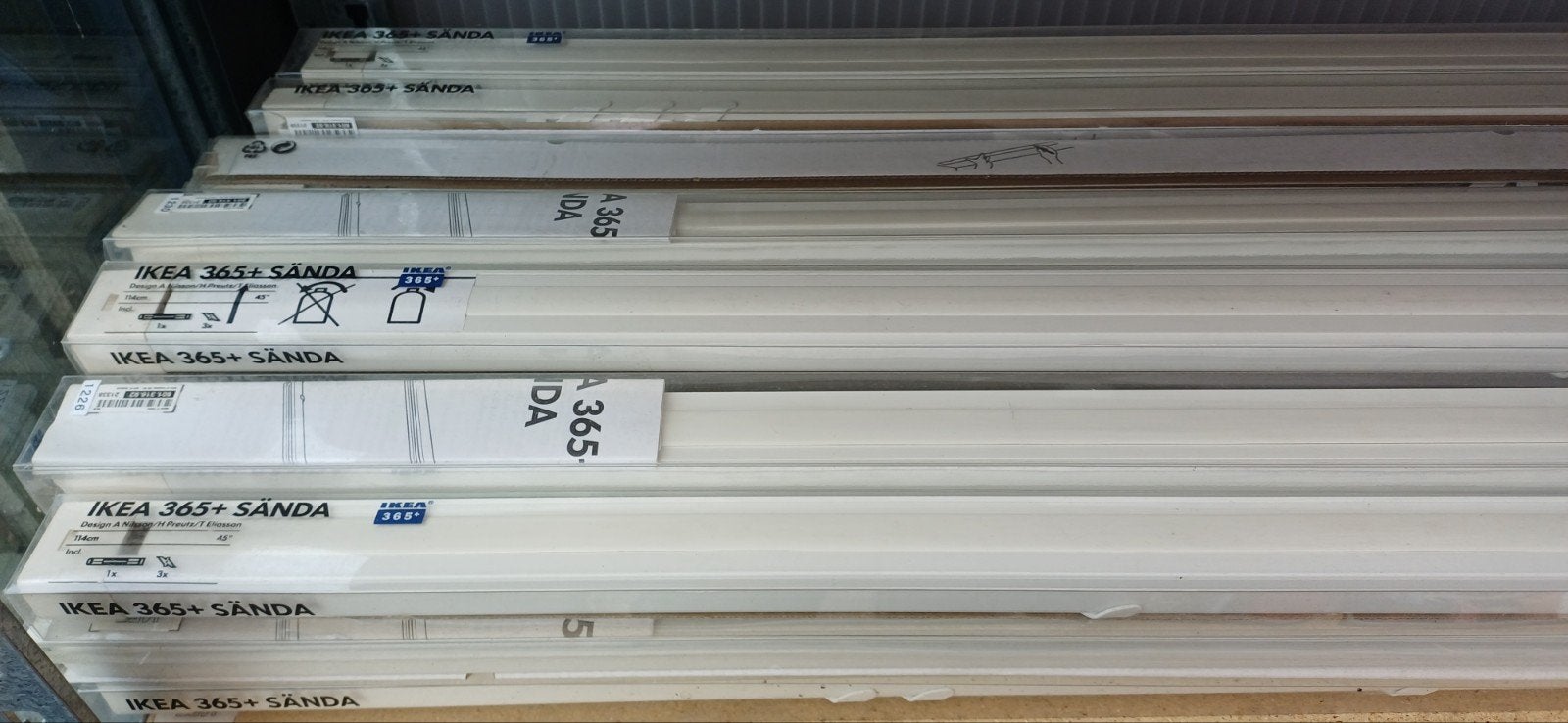 Ikea 365+ sanda plafond strips voor spots, Ophalen of Verzenden, Nieuw, 50 tot 200 watt, Armatuur