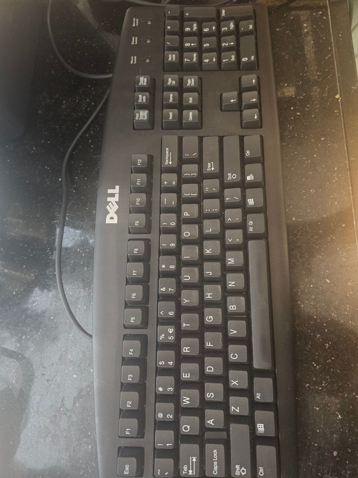 PS/2 Dell keyboard, Computers en Software, Toetsenborden, Ophalen of Verzenden, Zo goed als nieuw, Dell