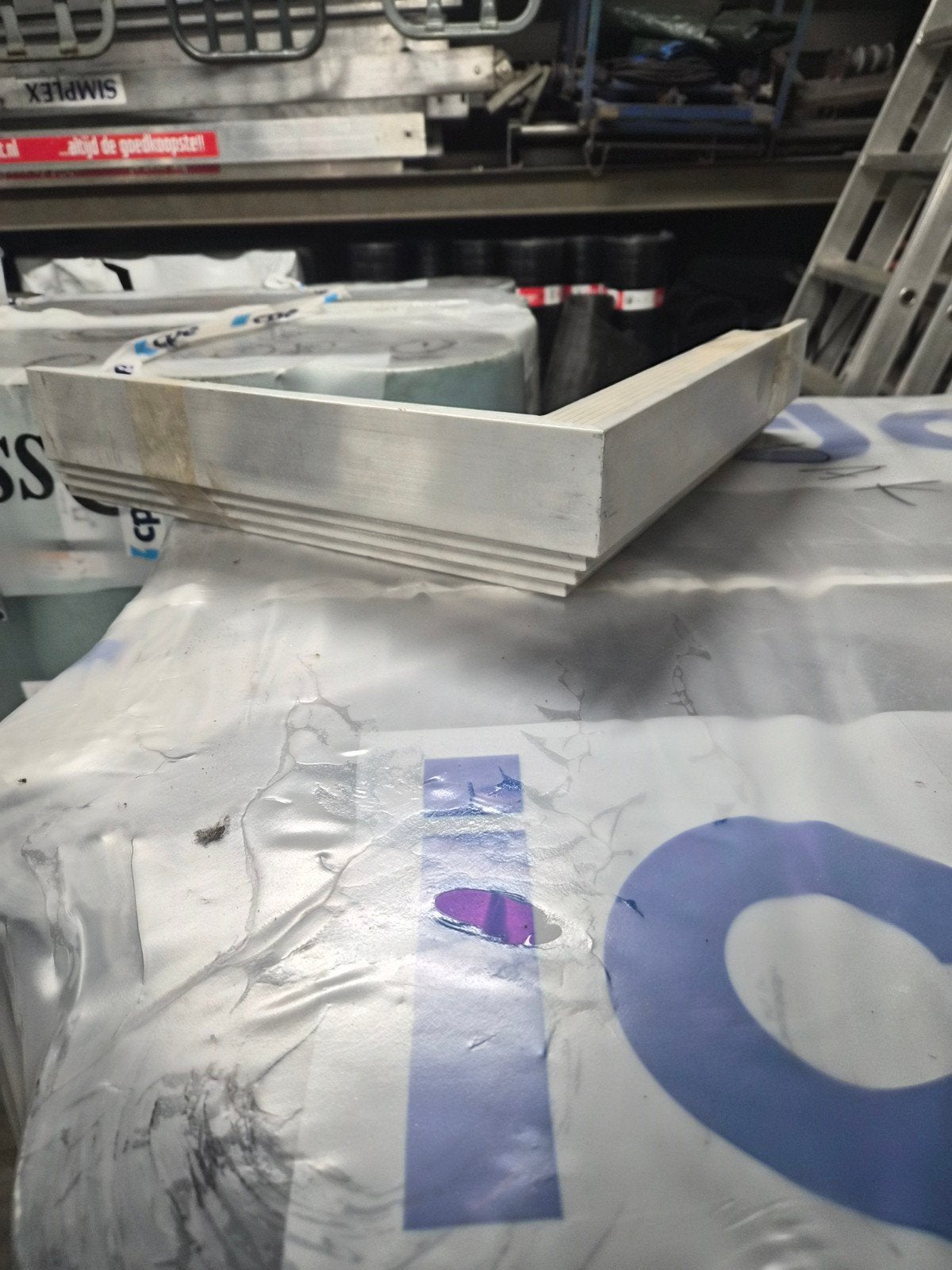 Aluminium hoekprofiel 7 stuks, Ophalen, Overige kleuren, Overige typen, Zo goed als nieuw