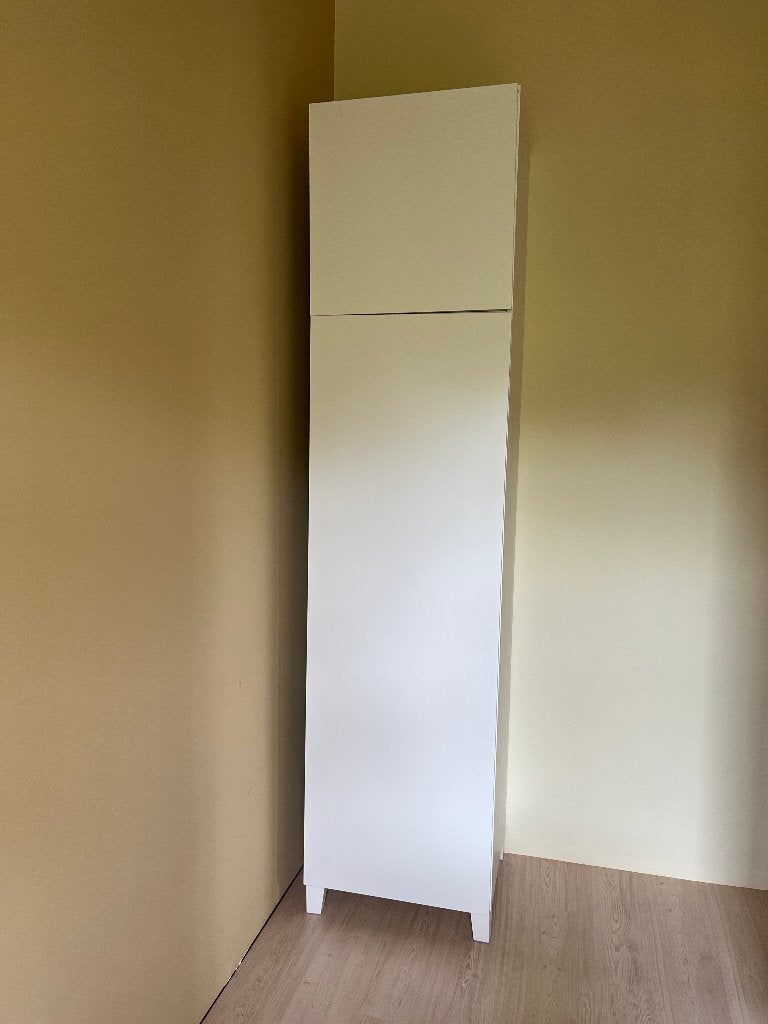 Platsa kasten wit 180 + 60 hoog., Ophalen, 200 cm of meer, Scandinavisch, 50 tot 100 cm