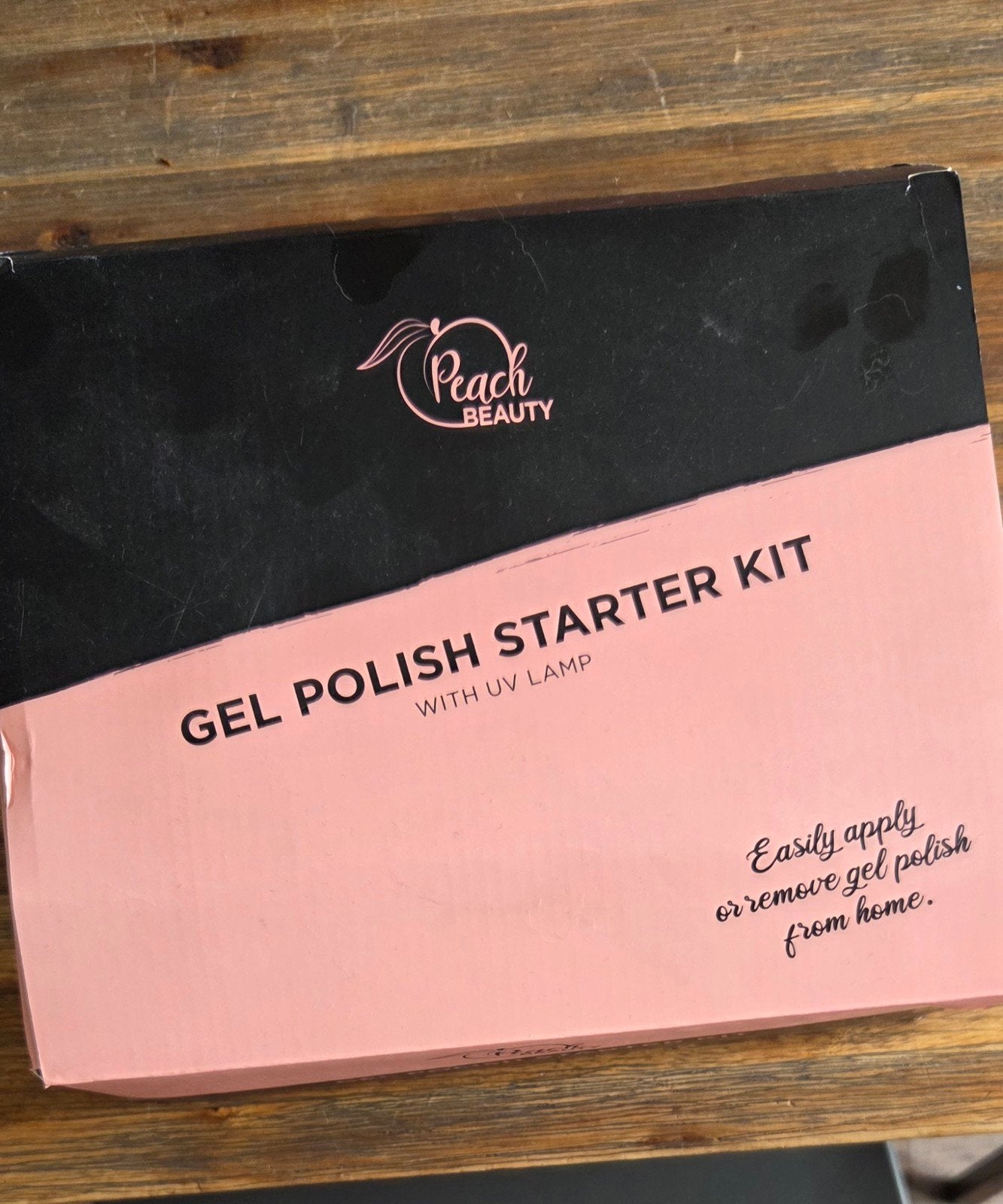 Gellak starterset met lamp, Ophalen, Wit, Zo goed als nieuw, Handen en Nagels