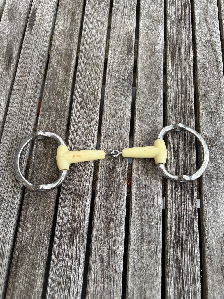 Ophaaltrens enkel gebroken appelbit 13,5cm, Gebruikt, Springen, Ophalen of Verzenden, Bit