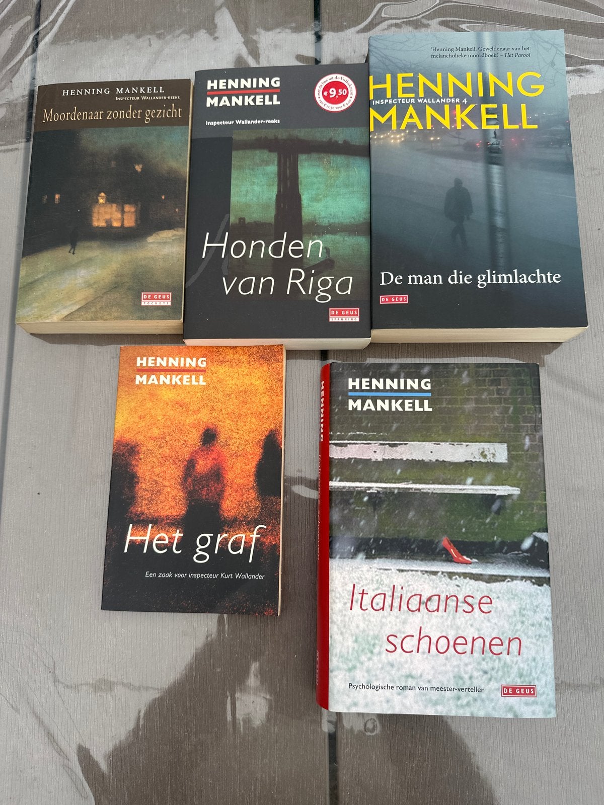 5 boeken van Henning Mankell - Wallander en meer, Boeken, Ophalen of Verzenden, Gelezen