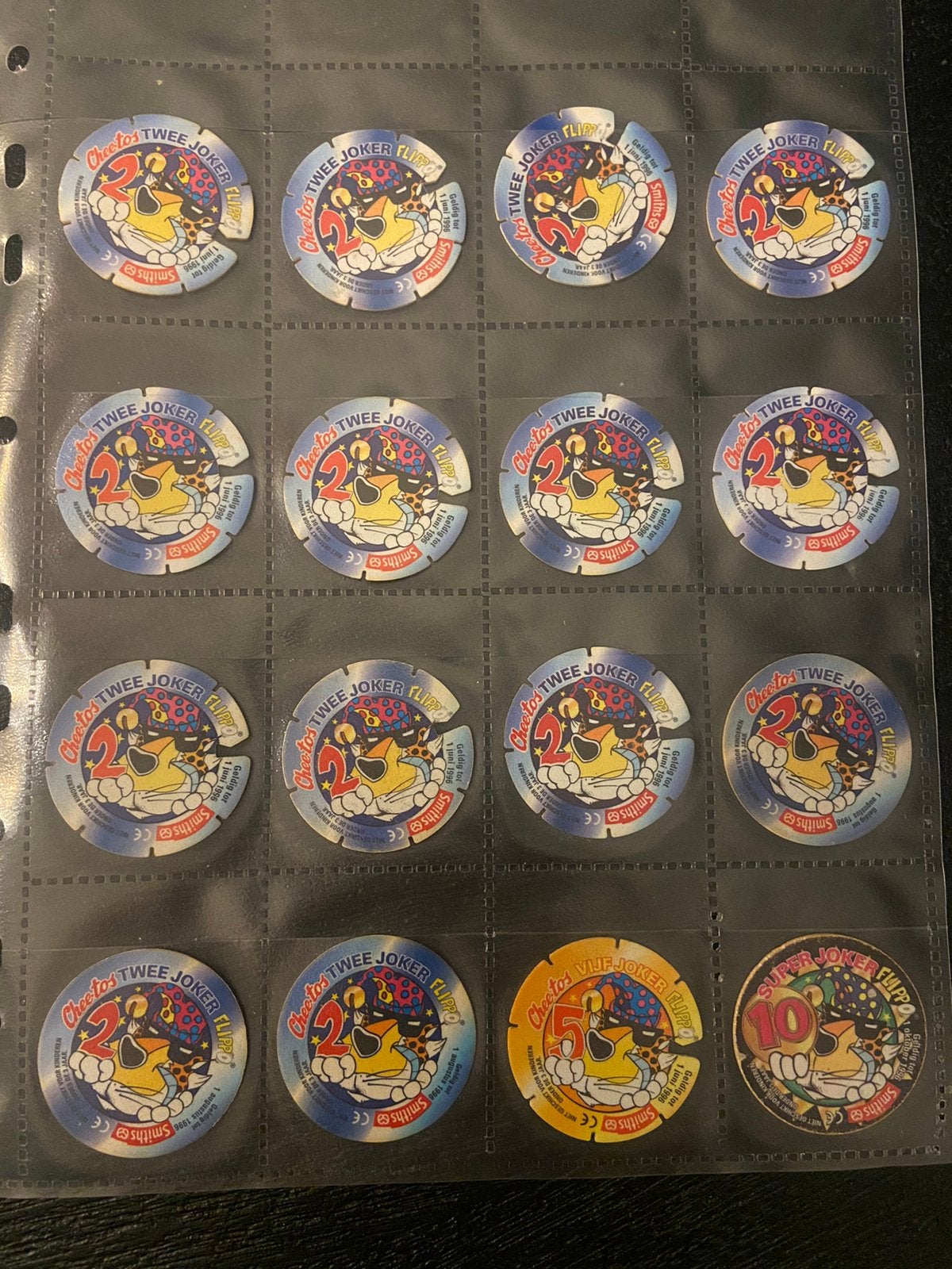 16 x Joker Flippo, nummer 2 - 5 - 10, Verzamelen, Ophalen of Verzenden, Joker, Losse flippo's