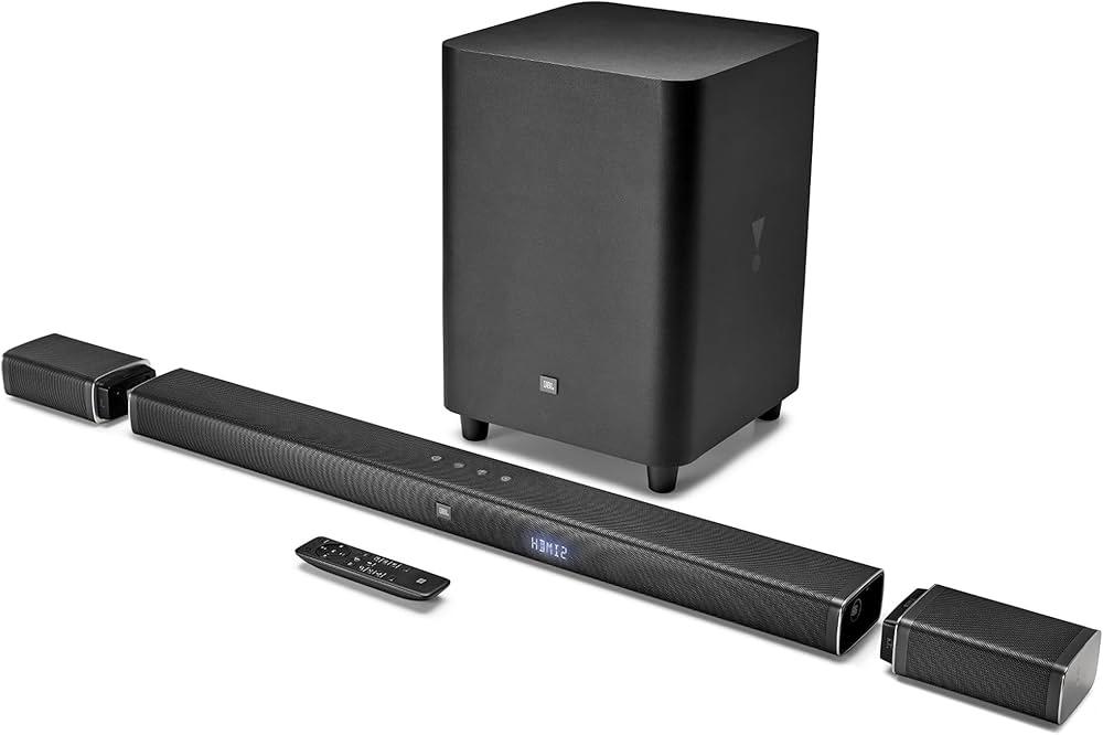 JBL Soundbar 5.1 met subwoofer en afneembare speakers, Audio, Tv en Foto, Soundbars, Ophalen, Bluetooth, Gebruikt