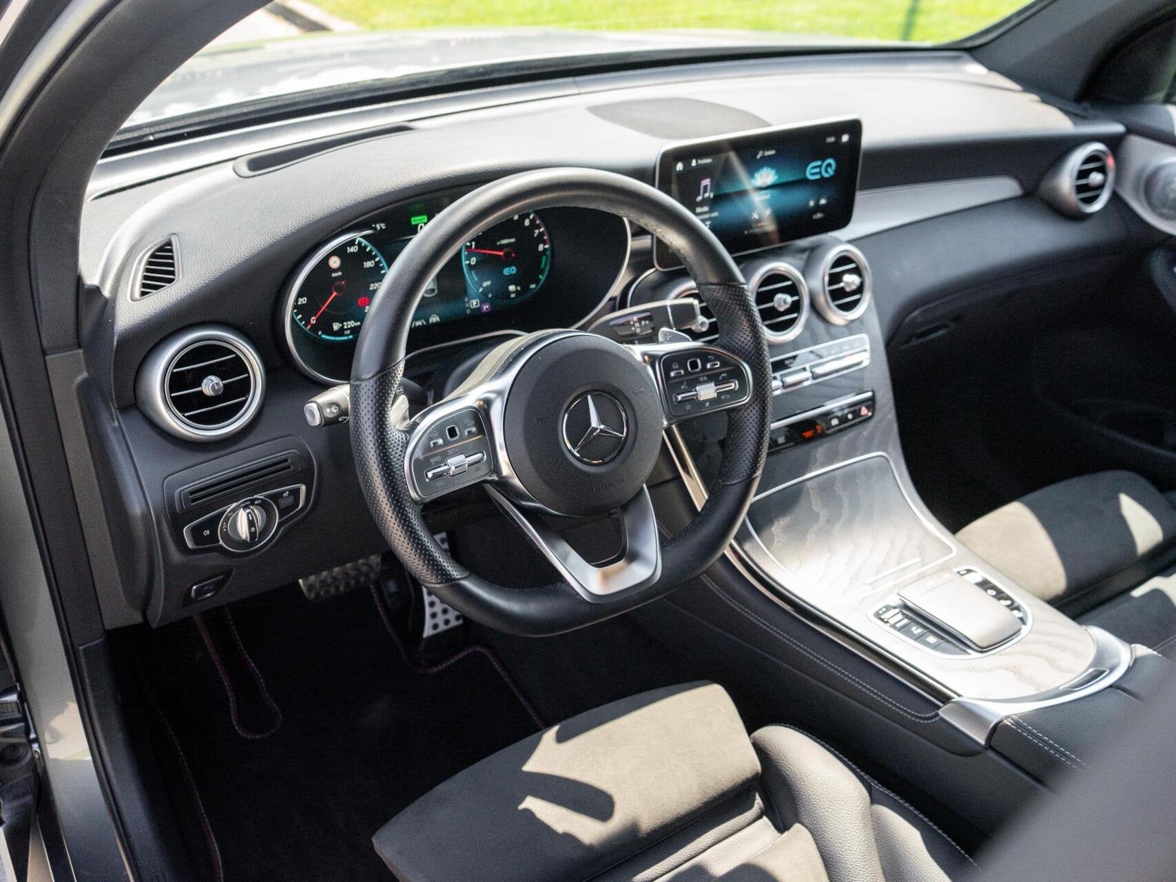 Mercedes GLC-klasse Coupé 300e 4MATIC AMG|Panoramadak|Burme, Automaat, 1940 kg, Gebruikt, Zwart