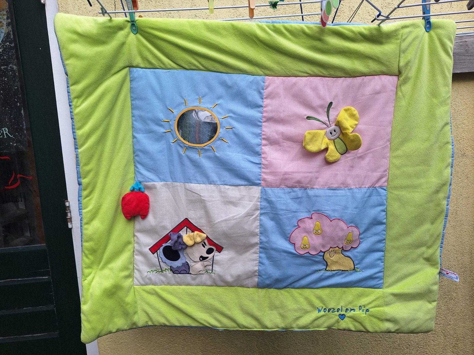 Boxkleed Woezel en Pip, Ophalen of Verzenden, Zo goed als nieuw, Rechthoekig, Boxkleed