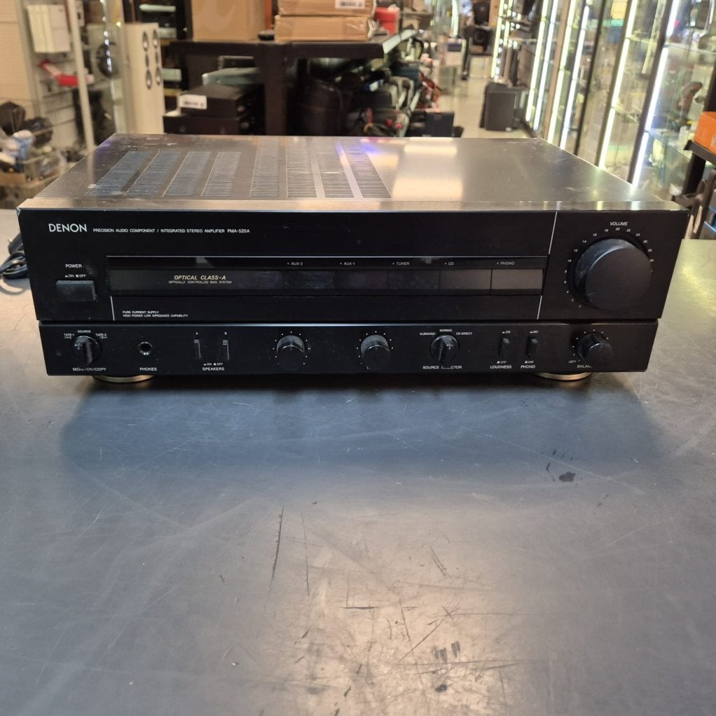 DENON PMA-520A stereo versterker, 2x 45 Watt (zonder remote), Denon, Zo goed als nieuw, Support@denon.com, 1-1-1, Shin-Yokohama
Kohoku-ku, Yokohama 222-0033
Japan